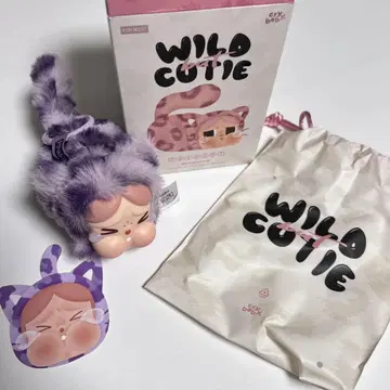 정품 POP MART CRYBABY Neon Cutie