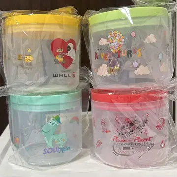PIXAR 픽사 Happy 복권 I상 캐니스터 4종