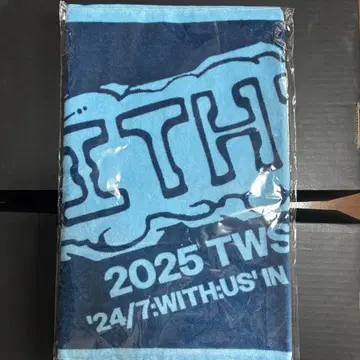 TWS 24/7 WITH US 투어 공식 타월 미개봉