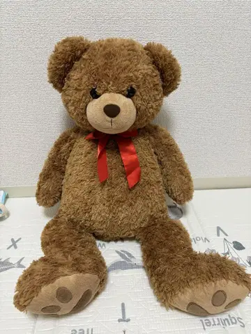 큰 브라운 곰 봉제 인형
