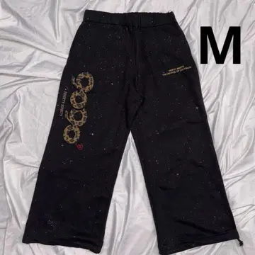9090 OG 로고 글리터 스웨트 팬츠 M