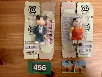 BE@RBRICK 베어브릭 시리즈 44 호러 이카 게임 양면 2개 세트