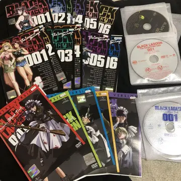 블랙 라군 1기+2기+3기 DVD 전권
