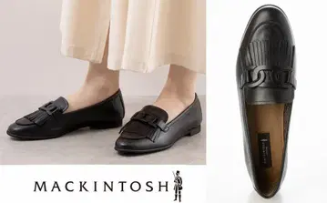 MACKINTOSH 매킨토시 체인 모티브 프린지 로퍼 23cm