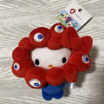 새상품  밋밋한 헬로 키티 카라비너 마스코트 변신