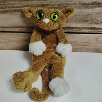 맨해튼 토이 고양이 봉제 인형 랭키 전체 길이 35cm