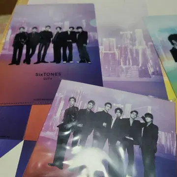 SixTONES CITY 3가지 형태 혜택 포함 묶음 판매