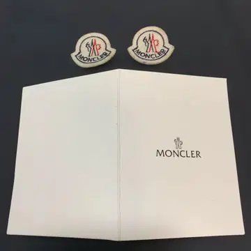 몽클레어 로고 패치 2개 세트