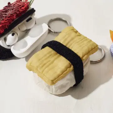 스시 파우치 참 애프터눈 티 새상품 계란