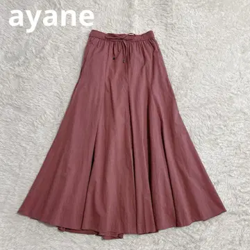 ayane 아얀 면 보일 접기 스커트