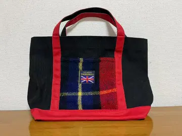 [한 번 사용] TWEEDMILL 토트백 체크 무늬