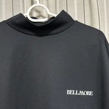 BELLMORE 벨모어 골프 모크넥 골프 블랙 XL