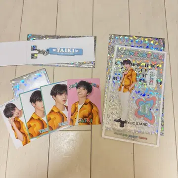 FANTASTICS 사토 다이키 아크릴 스탠드 포토 카드 네임 참 세트