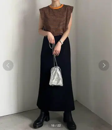Ameri 오렌지 슬리브리스