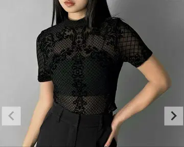 LVEU. 러브유 레이스 디자인 바디 수트