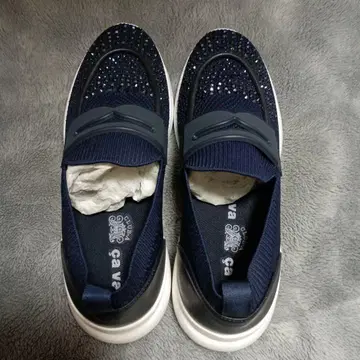 cava cava 사바사바 스니커즈 네이비 22.5cm