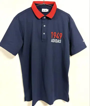ADIDAS 1949 피케 셔츠 네이비 L
