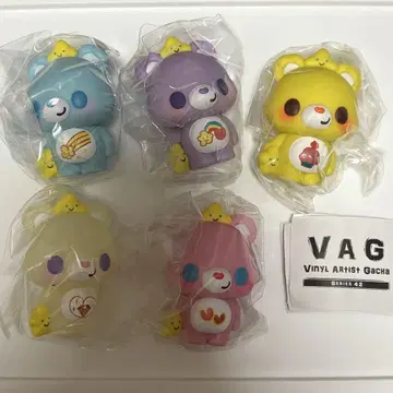 VAG SERIES42 케어 베어 전 5종 컴플리트 컴프
