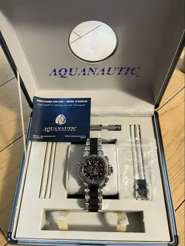 AQUANAUTIC 킹 쿠다 크로노그래프 다이아 아쿠아노틱