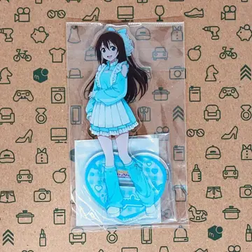 사쿠라자카 시즈쿠 아크릴 스탠드 자지메이도페아! ver.