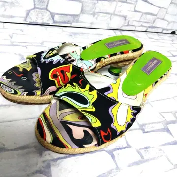 EMILIO PUCCI 에스파드리유 샌들 23cm 에밀리오 푸치