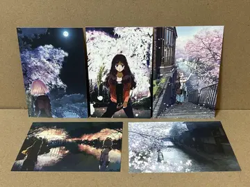 레어 교토, 봄. 고바야시 진 엽서 5장