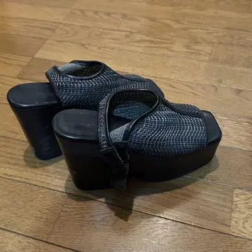 EMODA 통굽 샌들 M 사이즈