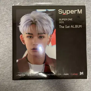 NCT WayV SuperM 루카스 Lucas 친필 사인