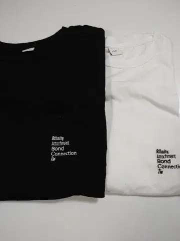 OVY Embroidery Cotton Wide T-shirt 2색 세트