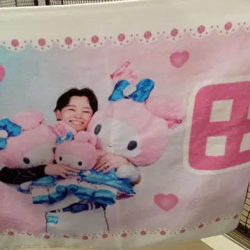 홋카이도 일본 햄 파이터즈 귀여운 시리즈 타월 타미야 유스케 선수