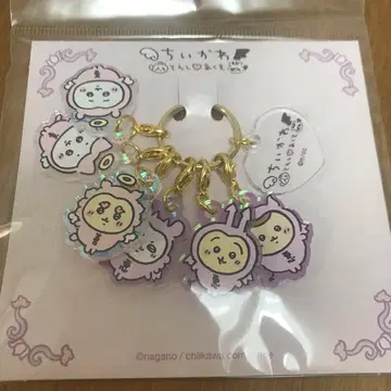 치이카와 (먼작귀) 천사와 악마 아기들 6개 세트 미니 아크릴 참