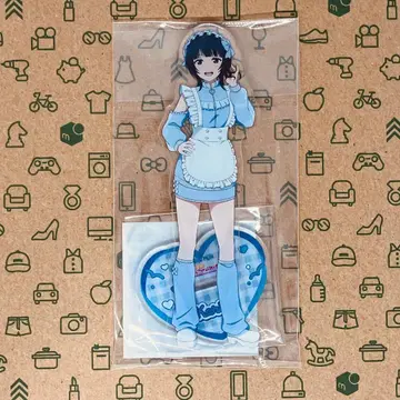 아사카 카린 아크릴 스탠드 자지메이도페아! ver.