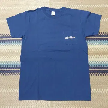 VELVA SHEEN 포켓 로고 프린트 티셔츠 M 사이즈