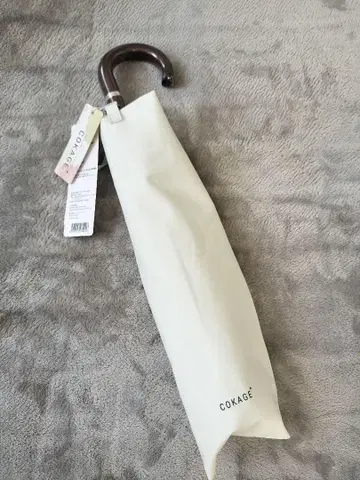 COKAGE 접이식 양산 55cm 점프 화이트