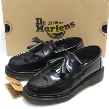 컨디션 최상 Dr.Martens ADRIAN 로퍼 UK3 블랙 태슬