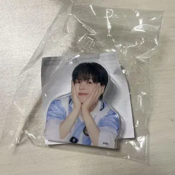 treasure 팬 콘 캡슐 토이 재혁 아크릴 클립
