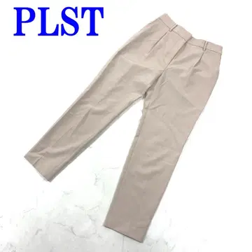 플라스테 슬랙스 팬츠 베이지 폴리에스테르 100% M C3570