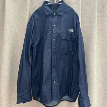 THE NORTH FACE 데님 긴팔 셔츠