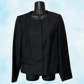 LAURA ASHLEY 로라 애슐리 노카라 자켓 블랙