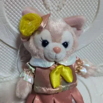 새상품 리나벨 20주년 봉제 인형 배지 컬러풀 해피니스 더피