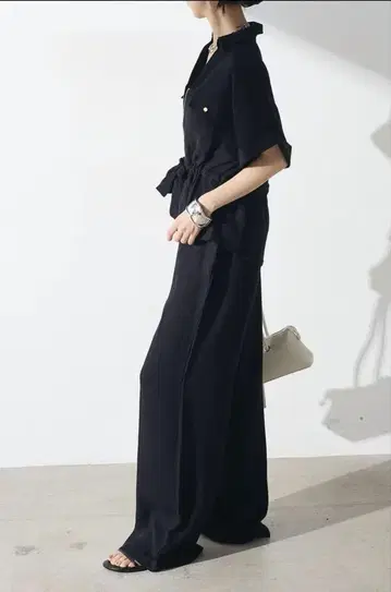 esica 허리 조임 셋업