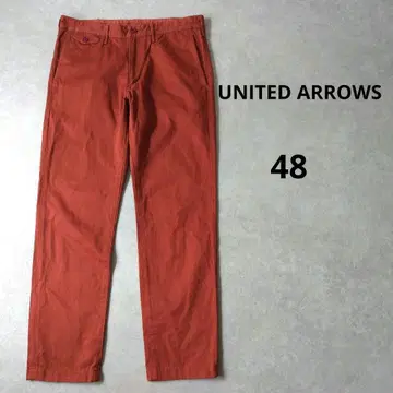 UNITED ARROWS UA 컬러 슬림 치노 팬츠 48 사이즈