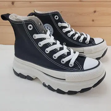 컨버스 올스타 트렉 웨이브 하이 블랙 22.5cm