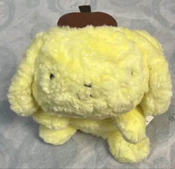 [초레어, 택 포함] 폼폼푸딩 누워 있는 봉제 인형 레트로