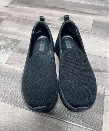 Skechers GOwalk 블랙 슬립온 24cm