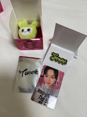 TWICE 팝업 정연 3개 세트