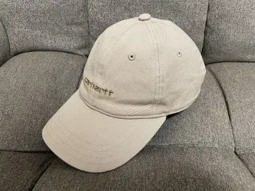 칼하트 베이지 캡 모자