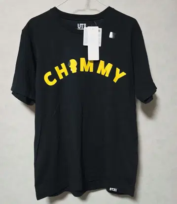 BTS x LINE FRIENDS CHIMMY 티셔츠 L 블랙