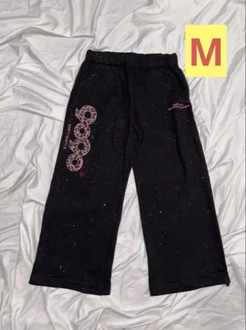 9090 OG 로고 글리터 스위트 팬츠 M
