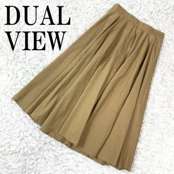 DUAL VIEW 듀얼 뷰 플레어 스커트 베이지 38 B845